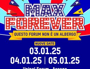 Max Pezzali annuncia tre concerti a Roma